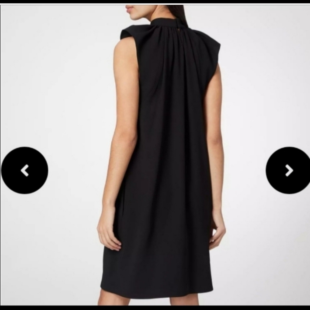 Elegant Black Sleeveless Dress - Picture 7 of 7